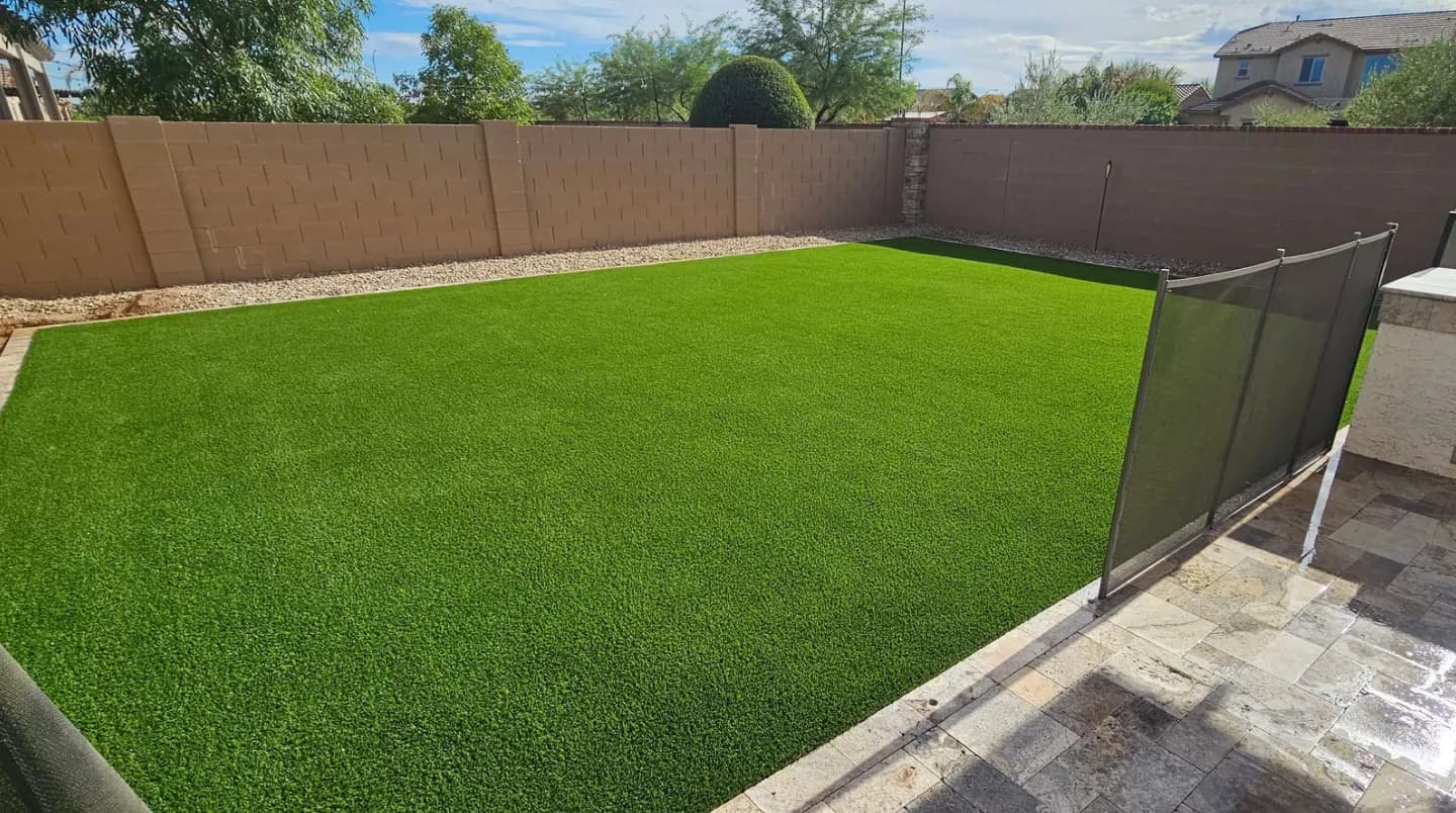 Artificial Grass installation by Desert Grass & Greens
