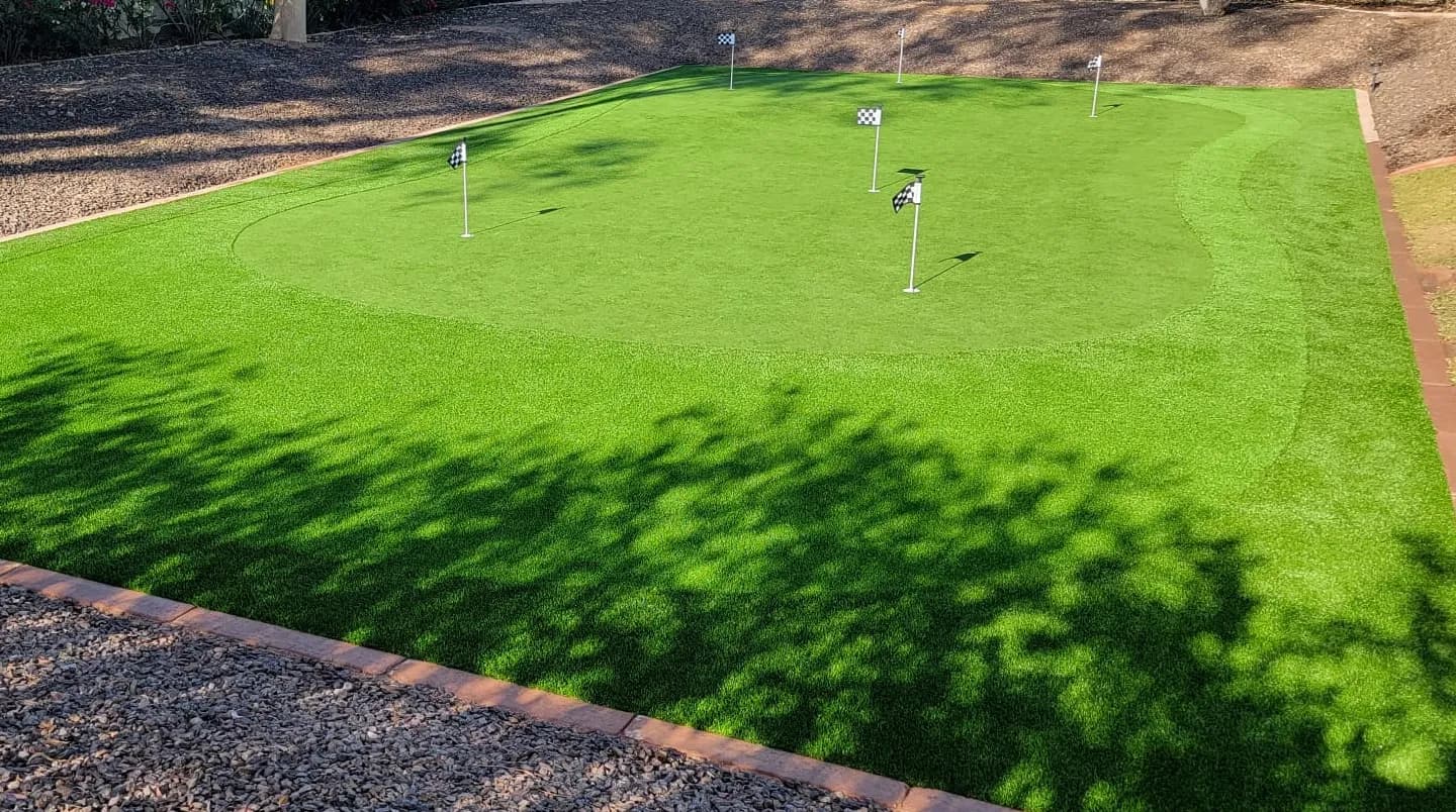 Putting Greens installation by Desert Grass & Greens